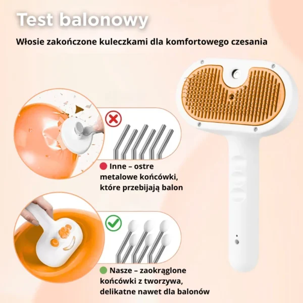 Paroczesak™ Pro 3w1 - Mgiełka, masaż i zero kłaków 'dla kotów i psów'